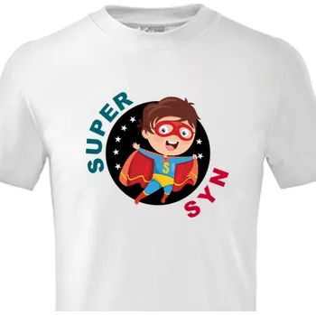 Pánské tričko Tričko Rodinné sety | Tričko pro syna Super syn
