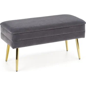 Zahradní nábytek Lavice Vaila šedá/zlatá