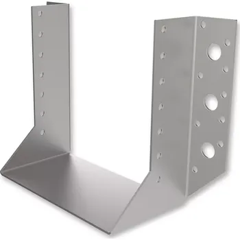 Tesařské kování Ráj dřeva Jacer Trámová botka – třmen Typ 1 80 x 80 Příslušenství - Spojovací materiál