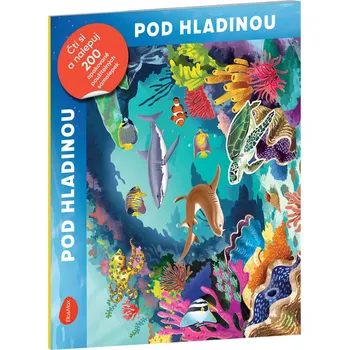 omalovánky Ella&Max Čti a nalepuj - Pod hladinou Kniha