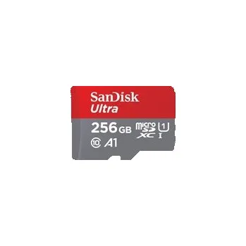 Ukládání dat SanDisk MicroSDXC karta 256GB Ultra (100MB/s, Class 10, Android) + adaptér