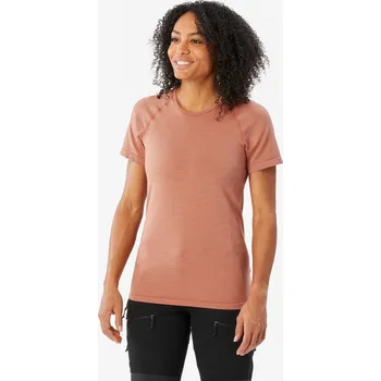 Pánské tričko SIMOND Dámské turistické bezešvé merino tričko MT 900 L KAŠTANOVÁ