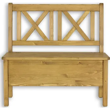 Zahradní lavice Dřevěná lavice NR702 rustikal 150 cm