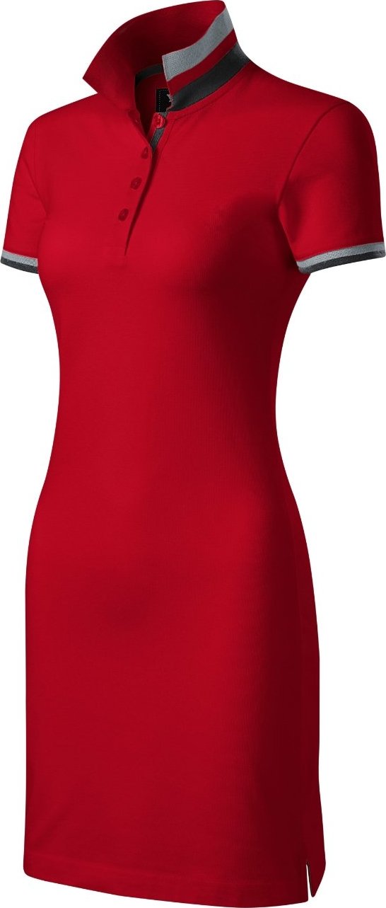MALFINI® Prémiové dámské bavlněné šaty Dress up 271 formula red L + Množstevní slevy