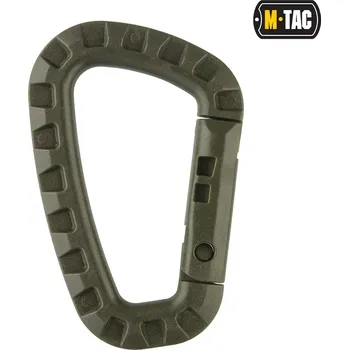pomocná karabina M-Tac Plastic Carabiner Olive (Karabina M-Tac Plastic Carabiner Olive)