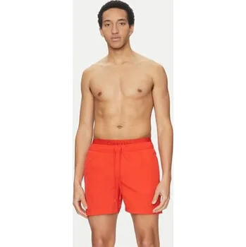 Pánské plavky Calvin Klein Swimwear Plavecké šortky KM0KM01104 Červená Regular Fit XXL