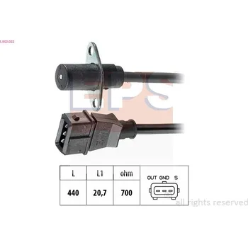 Kliková hřídel Generátor impulsů, klikový hřídel EPS 1.953.022