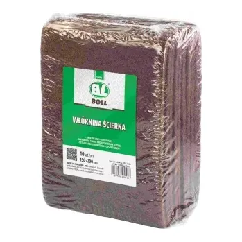 Brusný kotouč BOLL brusná netkaná textilie VERY FINE bordó 150mm x 200mm