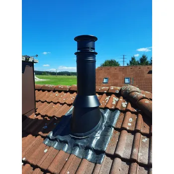 Kouřovod Schiedel Permeter 50 barva povrchu: černá, průměr kouřovodu: 150 mm, výška kouřovodu: 8 m