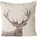 Boltze Dekorační bavlněný polštář STAG, 45 x 45 cm