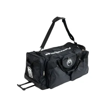 Hokejová taška Hockey Bear Wheel Bag Upgraded Senior - Černá / Bílá, Velikost 40" (100 x 48 x 45 cm)