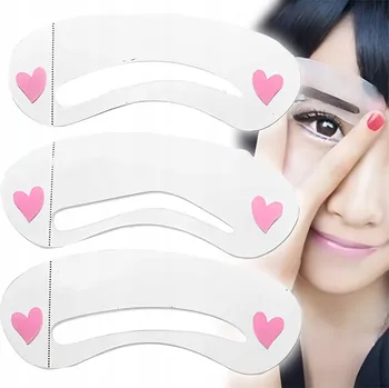 Šablony pro úpravu obočí Mawe 3 ks