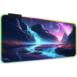 Huado herní RGB podložka pod myš 80x30 cm New Wolrd Huado NRGB-C217