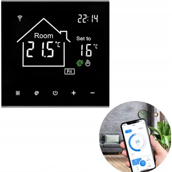 POKOJOVÝ TERMOSTAT WIFI TUYA DIGITÁLNÍ REGULÁTOR 3A