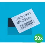 Magnetická V lišta, 40 x 50 mm, 50 ks