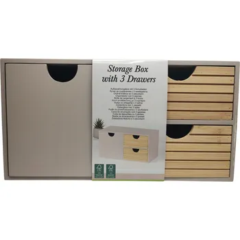 Komoda Komoda Cardsplitter 27 x 16 x 14 cm, šedá matná