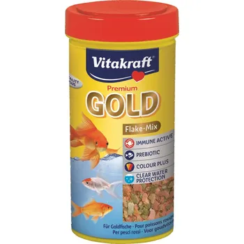 Akvárium Vitakraft CHOVEX Vitakraft Premium GOLD Flake-Mix 250ml