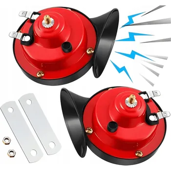 Houkačka HLASITÁ Fanfára KLAKSON zvuková signalizace 12V 300DB pro auto motorku