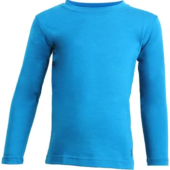 LONY dětské merino triko - Modrá 5150 / 120 / Modrá