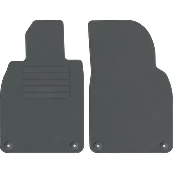 autokoberec ŠEDÉ velurové autokoberce PORSCHE CAYMAN 16-