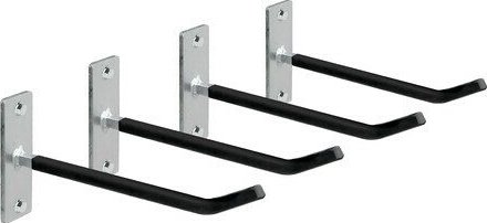 Držáky na pneumatiky na zeď LAMPA X-STRONG - 40kg - 4ks