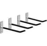 Držáky na pneumatiky na zeď LAMPA X-STRONG - 40kg - 4ks