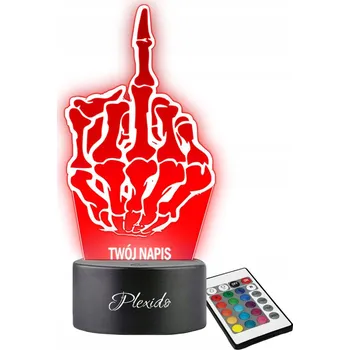 Lampička Noční lampa Umění Gravírování, vícebarevná