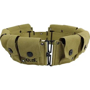 Opasek MILTEC Opasek US Garand M1937 nábojový 10 kapes WWII Mil-tec® Repro