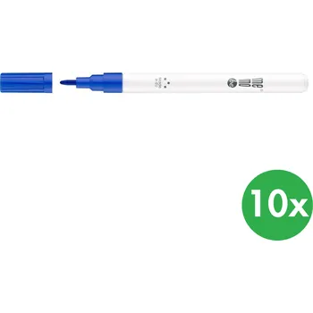 Barevný popisovač MemoBe, 10 ks, modrý