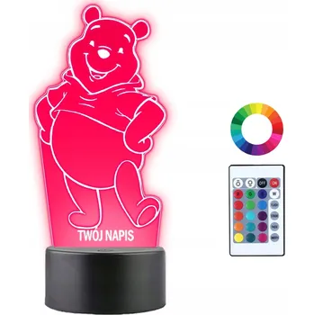 Lampička Plexido vícebarevná Noční lampa