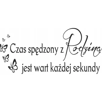 Obraz Dekorativní nápis na zeď Motto Život Rodina Samolepka do obýváku 50x100