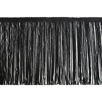 Třásně dvojité šíře 20 cm, barva 2 černá