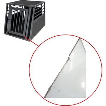 přepravka pro zvíře Přepravní box Vacation, klec do auta, 77 x 55 x 50 cm - POŠKOZENO