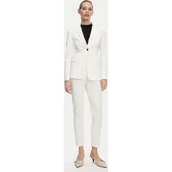 Dámské sako PINKO Sako 104903 A1L3 Bílá Regular Fit 42