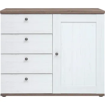 Komoda Komoda TEINA 1D se zásuvkami. Borovice canyon/dub sonoma trufel