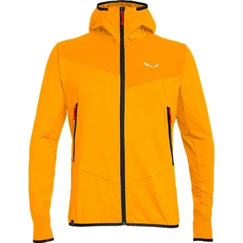 Pánská mikina Pánská mikina Salewa Agner Hybrid PL/DST M FZ Hdy Turmeric Melange/0910 XL