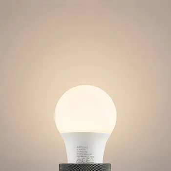 Lampička Arcchio LED žárovka E27 A60 4,9W opál 3000K 480 lm