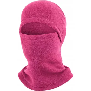 Kukla Zimní kukla balaclava zateplená fleecem, prodyšná, termoaktivní, silná - růžová