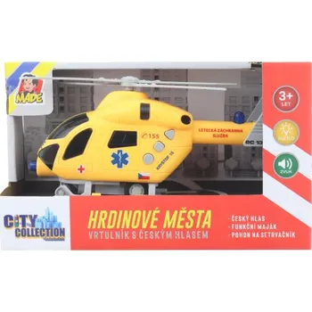 letadlo a vrtulník Záchranný vrtulník baterie český hlas