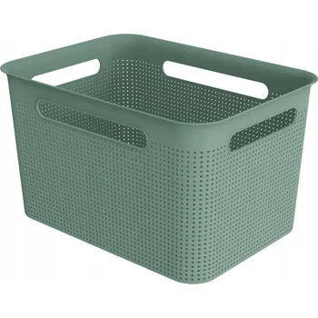 Úložný box Univerzální koš plast zelený