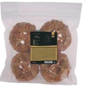 Pamlsek pro psa Fitmin For Life Buvolí donut s kuřetem pamlsek pro psy 500 g