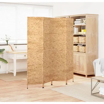vidaXL Paraván 4panelový 163 x 180 cm vodní hyacint