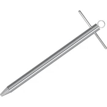 Dílenský stůl Odklápěcí tubový vzorkovač, z nerezu, délka 584 mm