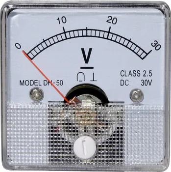 Analogový voltmetr Prolech 30V