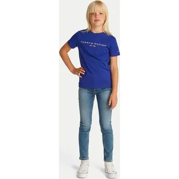 Oblečení a móda Tommy Hilfiger T-Shirt Essential KS0KS00397 D Modrá Regular Fit 12Y