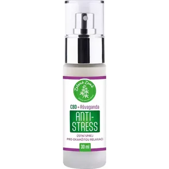 CBD Zelená Země CBD antistress sprej s ašvagandou 5 % 30 ml