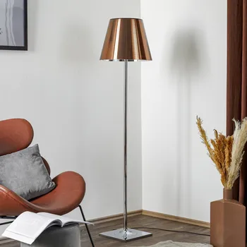 Lampička Stojací lampa FLOS KTribe F2, bronzová - Výška stínidla 30 cm, délka/šířka podstavce 29 cm bílá, stříbrná 1 x 150 W - Doprava zdarma