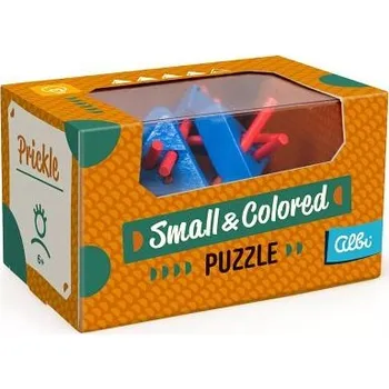 Hlavolam ALBI Malý barevný dřevěný hlavolam - Ježek