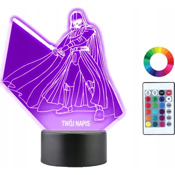 Lampička Plexido vícebarevná Noční lampa