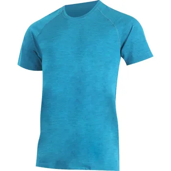 CARLOS pánské merino triko s akrylem - Modrá 5858 / XXL / Modrá